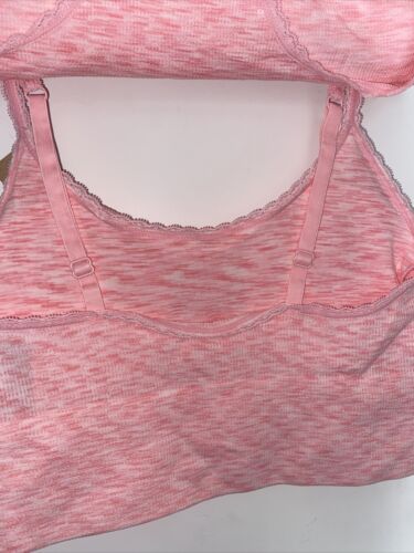 RAE DUNN~COMFORT BRA SET ROSE PINK MULTI HEATHER WO4533-650~ALL SIZES~GREAT FIT!