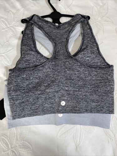 90 Degree By Reflex High Performance Full Support Sport  Bra Set-Two L- MSRP$58
