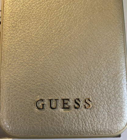 GUESS iPHONE 11 PRO P.U. LEATHER IRIDESCENT COLLECTION  GOLD