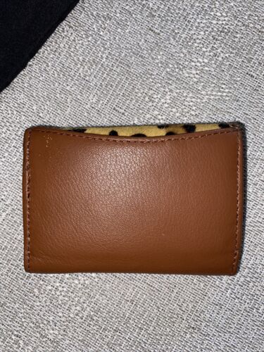 ROCAI HAND MADE BIFOLD AUTHENTIC LEATHER  WALLET COIN PURSE FROM SPAIN ECOPPIEL