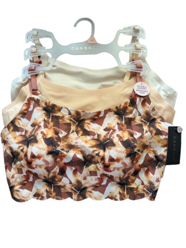 Danskin Intimates Invisible Support  BRAS,~Multicolor ~3 Items-Per Set~DS3795~XL