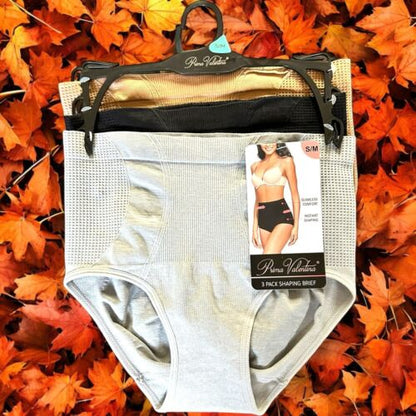 Prima Valentina~3Pk Shaping Brief~Seamless Comfort~ALL REGULAR SIZES~Great Fit!