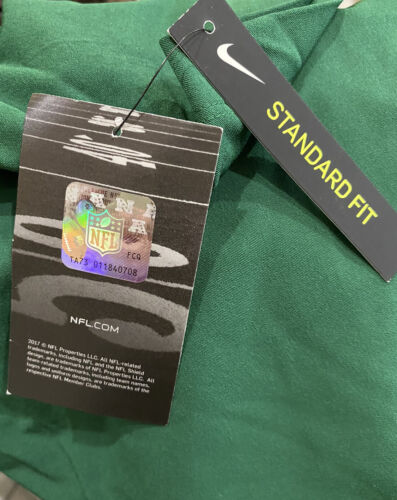 NEW YORK JETS GREEN POLO SIDELINE ELITE PREFORANCE MENS LARGE MSRP $85.00