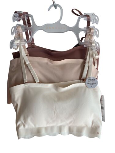 Danskin Intimates Invisible Support  BRAS,~Multicolor ~3-set~Size M~DS6170~CUTE!