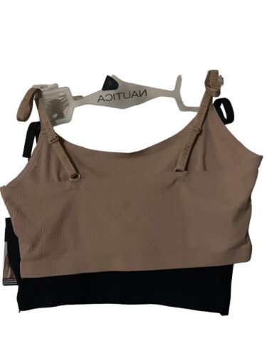 NÁUTICA 2PACK INTIMATES NT2101 SIZE L BRAS LASER CUT RETAIL $48 BEAUTIFUL!