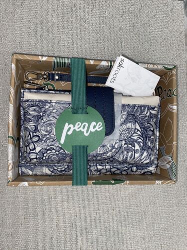 Sakroots Olympic - Navy SD Wristlet XBDY Olympic Pattern - New In Box CUTE!