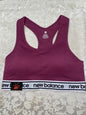 New Balance Medium Impact Sports Bra Deep Jewel/Black Style 111152  Size XL NEW