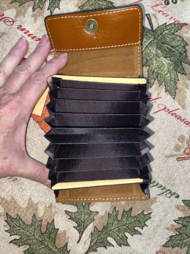 PATRICIA NASH Chianni Card Wallet Color Tan Style P69401￼￼ NWT BEAUTIFUL!