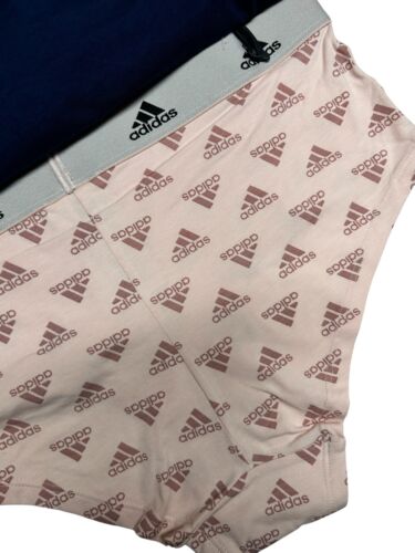 Adidas Women's 3-PK Cotton Boyshort Underwear  4A1H32 (Size M) NWT MSRP $36