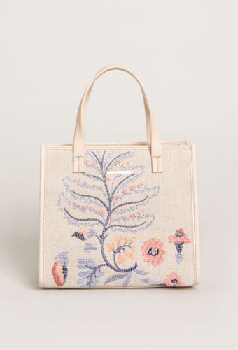 SPARTINA 449 MIRANDA SATCHEL BELLINGER FLORAL BRANCH CODE 366854 NWT~REAR FIND!!