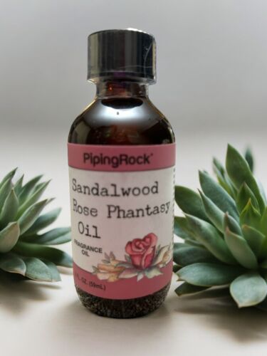 Sandalwood & Rose Phantasy Oil Fragrance Oil 2 fl oz/59 mL NWOB/Sealed Bottle