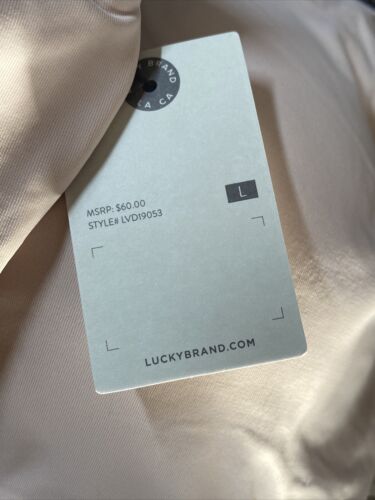 Lucky Brand Set of 2 Seamless Laser Cut Bras LVD19053 Sze L~ RARE FINDING!!!