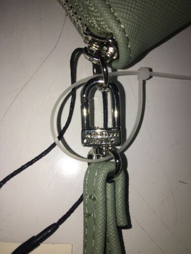 STEVE MADDEN WALLET WRISTLET SEAFOAM (BLUE GREEN) SMOOTH TEXTURED