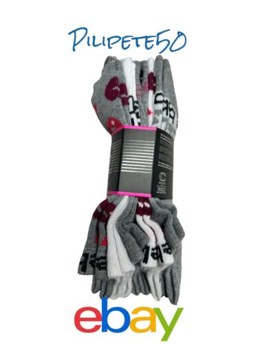 Bebe Logo Sport Socks Logo Patterns Multicolor Size 4 -10~8 Pair in each Pack-
