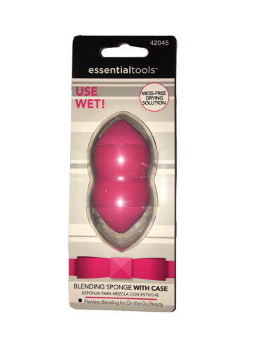 ESSENTIAL TOOL BLENDING HOT PINK SPONGE HYPOALLERGENIC LATEX FREE COSMETIC