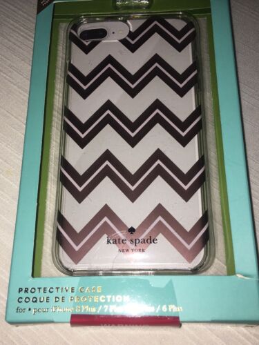 Kate Spade Phone Case iPhone 8/7/6/6s Plus Rose Gold/Pink Design