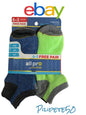 All Pro by GoldToe Women's 9-pair Sport Socks - No Show, Great Colors