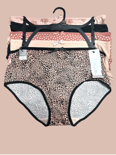Marilyn Monroe 5pc MM5128~Super Soft~Mid-Rise Panties~Large~ Multicolor PERFECT!