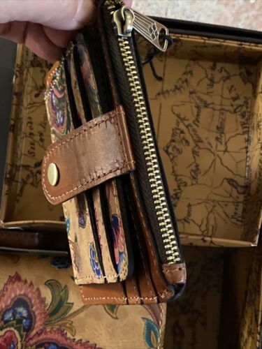 Patricia Nash XBDY Handbag & Credit Card Wallet French Tapestry~Gift Box Set!!!