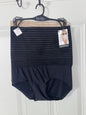 NICOLE MILLER~2 Pk~Hi-Waist Control Brief ~Style NM7616~TONES YOUR TUMMY~Medium