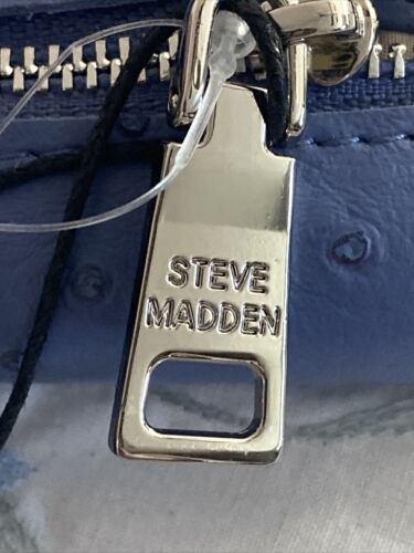 STEVE MADDEN Woman's Wallet Bifold BALLEN-G Periwinkle Blue BEAUTIFUL !!!
