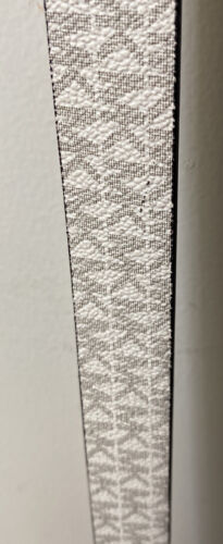 Michael Kors Belt Vanilla Mini Printed MK Logo Gold Buckle (Skinny) Size Med