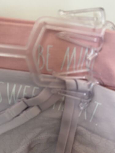 RAE DUNN Women’s 3 pc Bra & Panties Set WO5094~Misty Lilac~Seamless ALL SIZES!