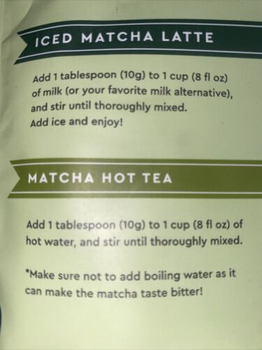 MATCHA Matchalicious Premium Japanese Sweetened GreenTeaPowder 6 oz~17 Servings