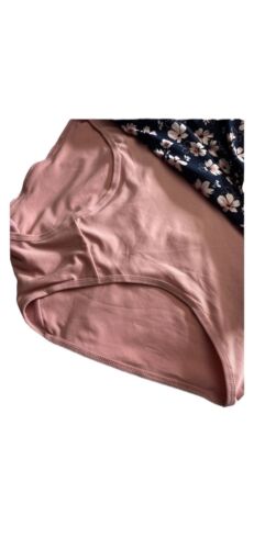 Laura Ashley ~ Women's Brief Underwear Panties Floral 5-Pair~Style LS9689~1X