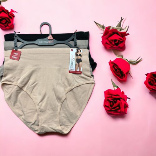 Skinnygirl Shaping Seamless Briefs Size XL~ 3  pair Style SG7062 New~ EXCELLENT!