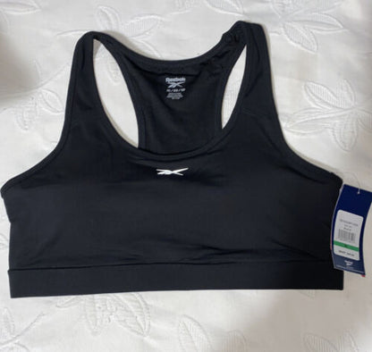 Reebok Rebel Sport Bra Racerback w/Pocket Medium Support Large MSRP$40 NEW