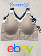 NÁUTICA 3PACK INTIMATES LOUNGE SIZE 1XL BRAS LASER CUT -NT2081 -BEAUTIFUL!
