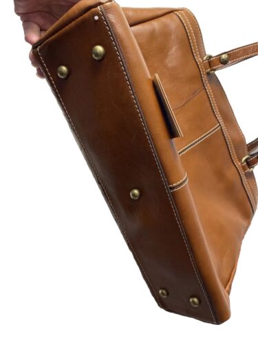 PATRICIA NASH ~ TOOLED Floral ~Florence LEATHER Tote P53207~ UNIQUE & SPACIOUS!