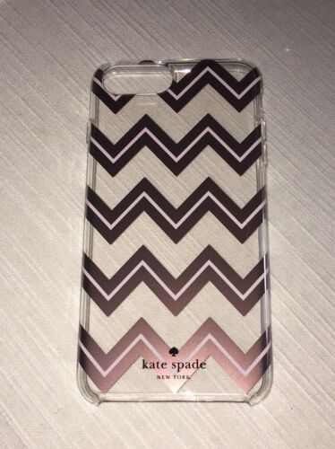 Kate Spade Phone Case iPhone 8/7/6/6s Plus Rose Gold/Pink Design