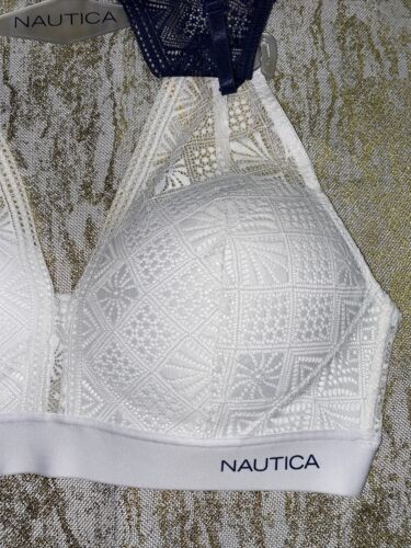 NÁUTICA 2PACK INTIMATES LOUNGE COMFORT BRAS SIZE 38C RETAIL $48 BEAUTIFUL NEW