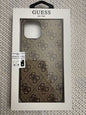 Guess Slim Profile PU Leather Protective Case For iPhone 12 Pro Max Brown