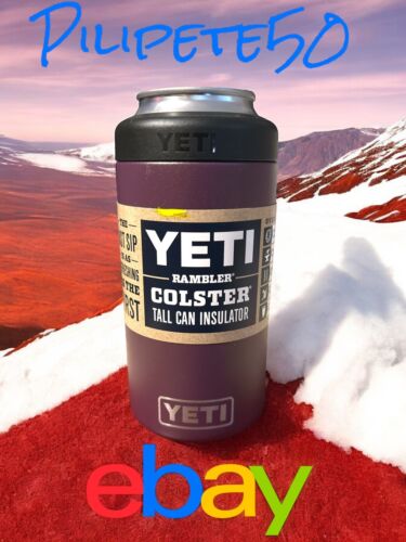 Yeti Rambler 16oz Colster Tall Can Insulator-Alpine-Black--Nordic Purple -ETC