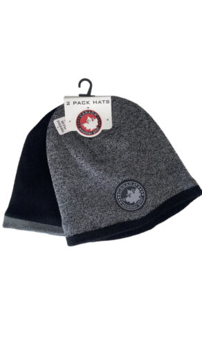CANADA WEATHER GEAR KNIT 2 PACK BEANIE HAT SUPER WARM FOR THOSE COLD COLD DAYS~