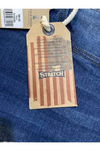 TAILOR VINTAGE JEANS “NAVAL“ CANAAN SLIM STRETCH FIT ABSOLUTE COMFORT MSRP $88