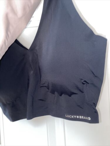 Lucky Brand Set of 2 Seamless Laser Cut Bras LVD19053 Sze L~ RARE FINDING!!!