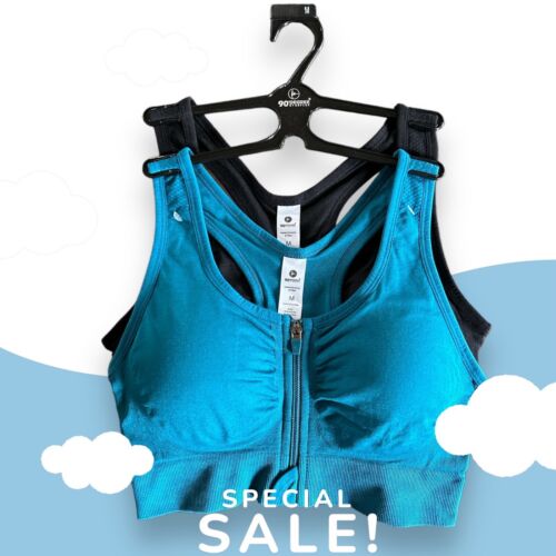 90 Degree By Reflex-Full Support Sport Bra~Multicolor -2 Pack-Regular-ALL SIZES!