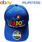 TARAPOTO~Peruvian Amazon Side~Hat Cap Blue Embroidered Multicolor Strap Back NEW