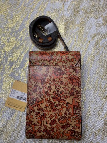Patricia Nash~CANICELLA Floral & Elephants XBDY Bag Purse~Boho India UNIQUE!