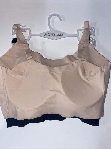 NÁUTICA 2PACK INTIMATES LOUNGE SIZE 2XL BRAS LASER CUT NT2066~BEAUTIFUL!
