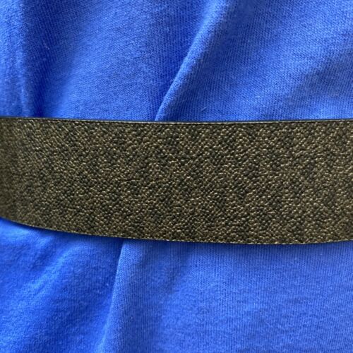 MICHAEL KORS BELT BLACK MK LOGO RECTANGLE GOLD BUCKLE REALLY NICE!!!