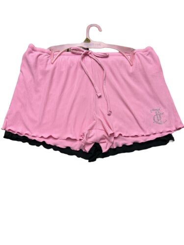 JUICY COUTURE MULTICOLOR~ RHINSTONES LOGO~JC1710~SLEEP SHORTS ALL SIZES~UNIQUE!