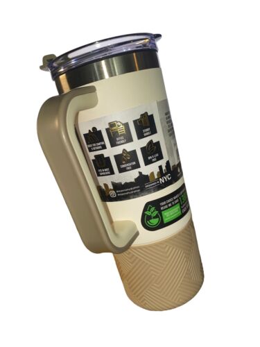 MANNA 20 oz FORESTER TRAVELER DURABLE STAINLESS STEEL MUG~BICOLOR~AUTHENTIC~NWT!