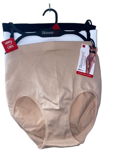 Skinnygirl Shaping Seamless Briefs Multicolor~Size LARGE 3 pair SG7629 GREAT FIT