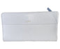 LODIS Bifold Wallet White Genuine Pebble Leather - ABSOLUTELY BEAUTIFUL!!!