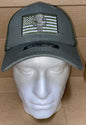 Highland Tactical Hat Khaki Green With US Flag Punisher Logo